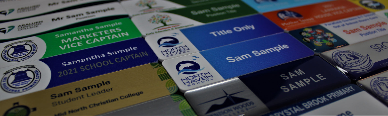 School & Kindergarten Name Badges