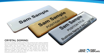 Standard Name Badge