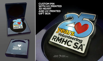 Custom Shaped Badge