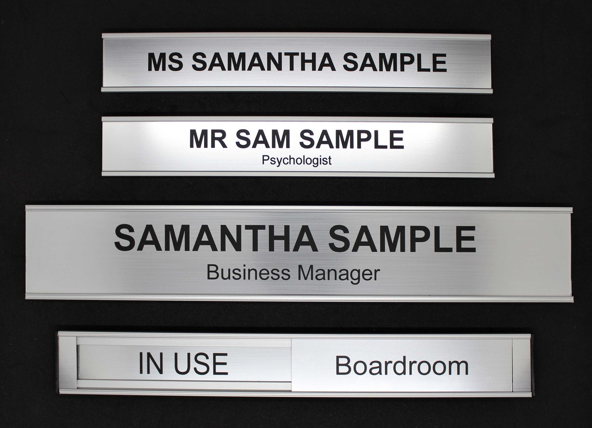 Door Signs | Engraved Name Plates and Room Signs - Davie Digital